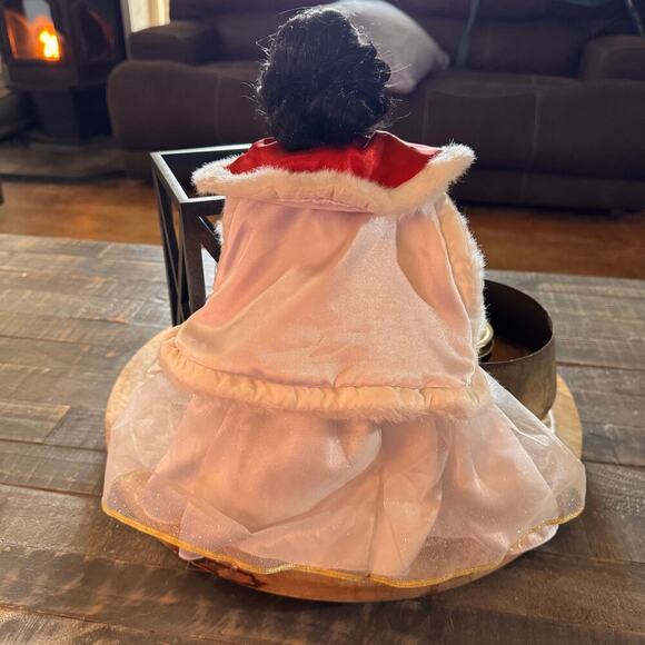 Disney Princess Brass Key Snow White And The Seven Dwarfs Porcelain Doll 14" - Picture 8 of 11